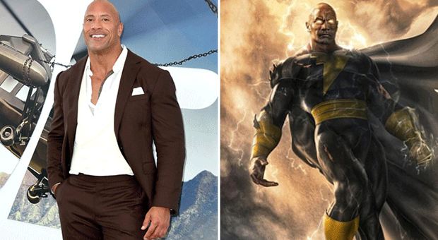 The Rock Pamer Desain Black Adam